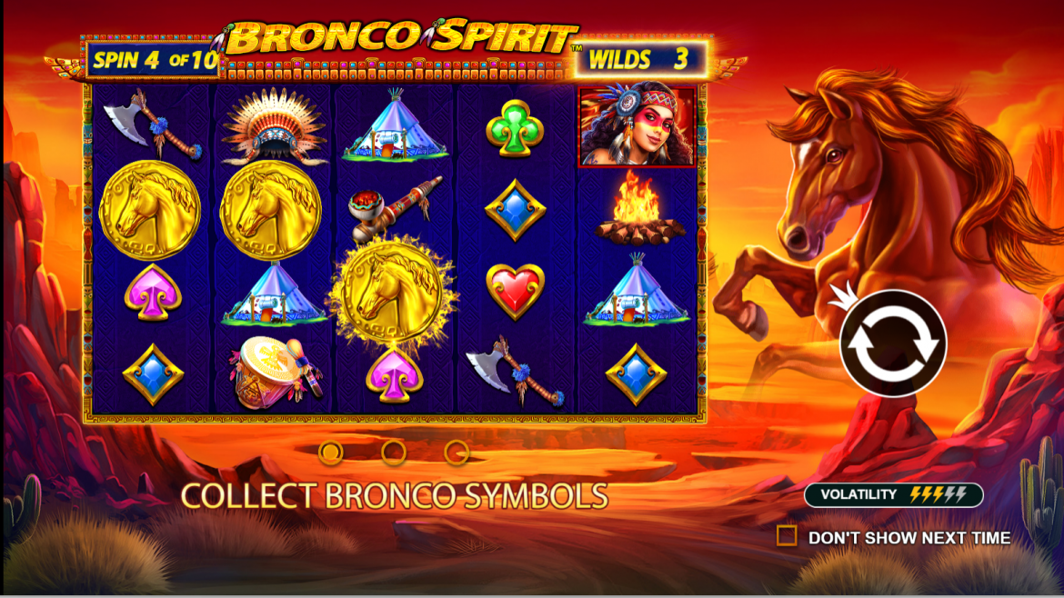 Demo Slot Pragmatic Play Bronco Spirit Review